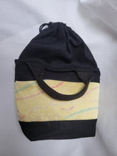 Load image into Gallery viewer, Delicate Yellow Silk Tiny Tote
